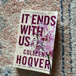 Book! It ends with us by colleen hoover